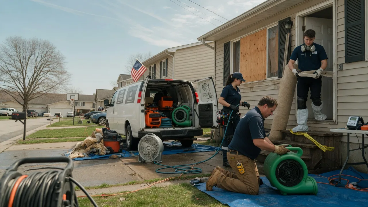 Water Damage Restoration in Cherry Creek, SD near me